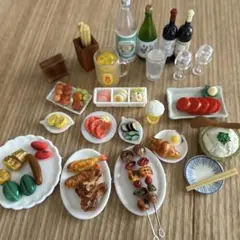 今週末まで‼️居酒屋風ミニチュア料理セット