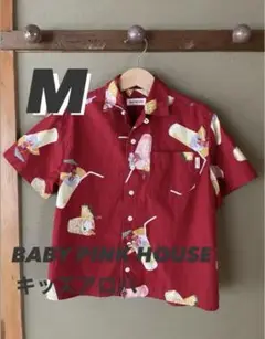 BABY PINK HOUSE ベビーピンクハウス アロハシャツ　Mサイズ