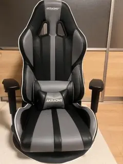 AKRacing ゲーミング座椅子 グレー 灰 極坐(ぎょくざ)V2 高耐久