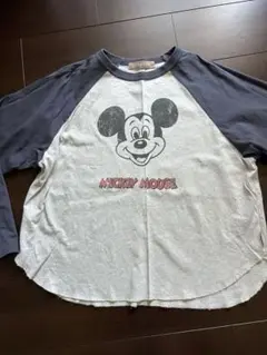 アリシアスタン　ミッキー　ラグランTシャツ