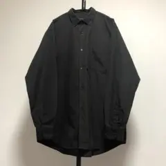 美品 希少 サイズ1 19ssコモリシャツ Shirt 黒タグ 限定 黒