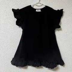 新品未使用　PAIRMANON 100cm ワンピース　夏服　黒　女の子　キッズ