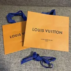 LOUIS VUITTON ショップ袋 2枚セット　リボン