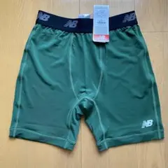 【new balance】キッズ　インナーパンツ　160サイズ　グリーン　新品