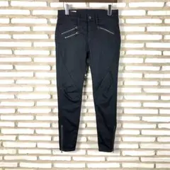 ポロラルフローレン レディース ジョッパーパンツ スキニー ストレッチ ブラック