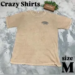 【Crazy Shirts】 クレイジーシャツ （M） 半袖Tシャツ ベージュ