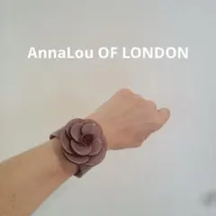 美品✨AnnaLou OF LONDON フラワーモチーフ・バングル