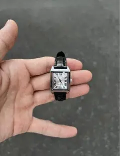 casio tank ヴィンテージ 稼働品 美品 デッドストック ブラック