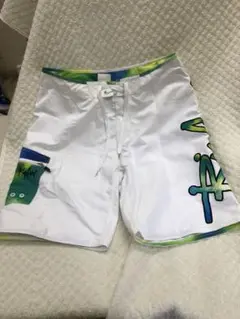 Rip Curl リップカール水着ホワイト ショートパンツ