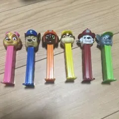 パウ・パトロール ペッツディスペンサー 6体セット