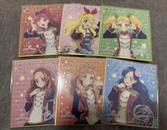 アイカツ！ 夏のドリアカーニバル 色紙コレクション 全6種セット