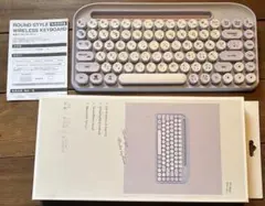 ラベンダーカラー キーボード Bluetooth