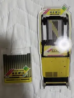 チュウニズムNew 筐体アクリルスタンド 楽曲スクエア缶バッジ