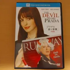 DVD プラダを着た悪魔 2006年作 セル版 アンハサウェイ、メリルストリープ