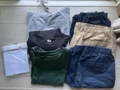 ユニクロ　160 男の子　7点まとめ　記名なし