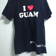 I ❤️ GUAM Tシャツ 黒