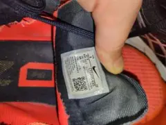 Nike スパイクシューズ US 9.5 オレンジ/ブラック