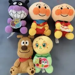 それいけ！アンパンマン　ころふわ　ぬいぐるみ 5体セット