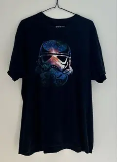 スターウォーズ ストームトルーパー Tシャツ 黒 ブラック XL