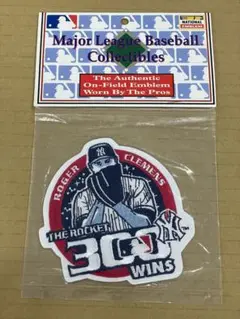 MLB エンブレム ワッペン 300WINS Roger Clemens
