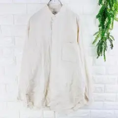 UNIQLO+J ユニクロプラスジェイ【S】比翼仕立て長袖Yシャツ ゆるだぼ