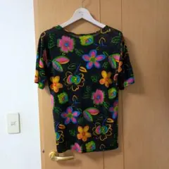 半袖ニット　Tシャツ　カットソー　チュニック　レディース　300円　ポイント