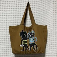 LALACUB （pebbly）キャッツフレンズ トートバッグ