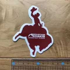MOUNTAIN KHAKIS ステッカー マウンテン カーキ カウボーイ