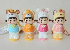 不二家 ペコちゃん 動物着ぐるみ ペコフレンズ 4体セット