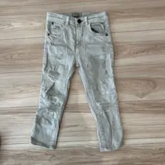 GAP BOYS グレー ダメージカーゴパンツ 4