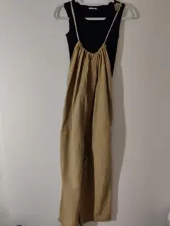 Johnbull カーキ サロペット