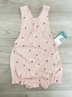 H&M てんとう虫プリントロンパース 90
