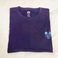 新品 UT ユニクロ Tシャツ ディズニー ネイビー Lサイズ レディース 匿名