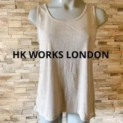 【新品タグ付き】HK WORKS LONDON ノースリーブ タンクトップ