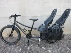 送料込エクストラサイクル●エッジランナー●ロングテールバイク●Yepp2台●双子