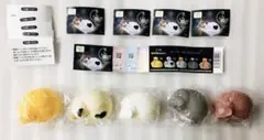 新品　光る！　手のり灯　猫　コンプリート　全5種セット　未開封品　ガチャ