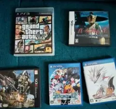 ゲームソフト　8本セット　PS3/3DS/VITA/DS/PS2