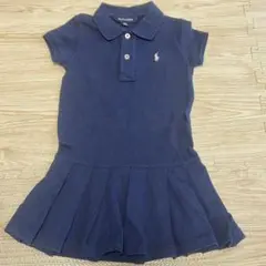 Ralph Lauren ネイビー ポロ ワンピース 半袖