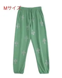 UNKNOWN アンノウンGREEN RHINESTONE JOGGER