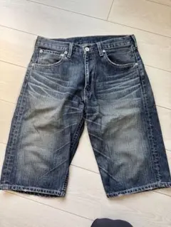 Levi's ダークブルー デニムハーフパンツ　503 W30