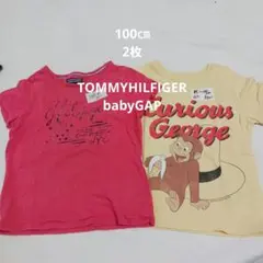 100㎝ 半袖 2枚 トミー gap