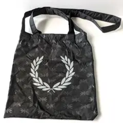 FRED PERRY フレッドペリー ショルダーバッグ トートバッグ ブラック
