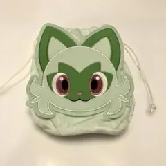 ポケモン　ニャオハ　フェイス　巾着袋　ポーチ