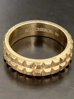 ブシュロン リング BOUCHERON PTE DIA YG 2row #55