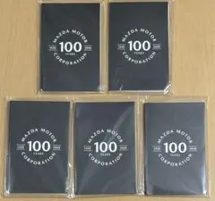 MAZDA 100周年　メモパッド　５点セット