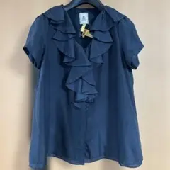 mando フリル半袖シャツ