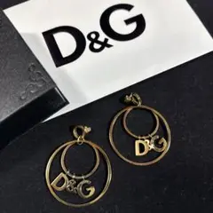 Dolce&Gabbana DGロゴ ピアス 両耳用 シルバー ドルガバ dolce-008.jpg
