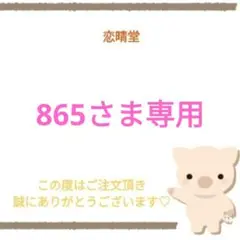 865さま専用