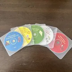 おさるのジョージ デラックス　ギフト　セット　CD (CD1-5) 読み聞かせ