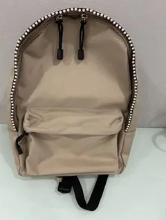 wcj スタッズリュック ベージュ